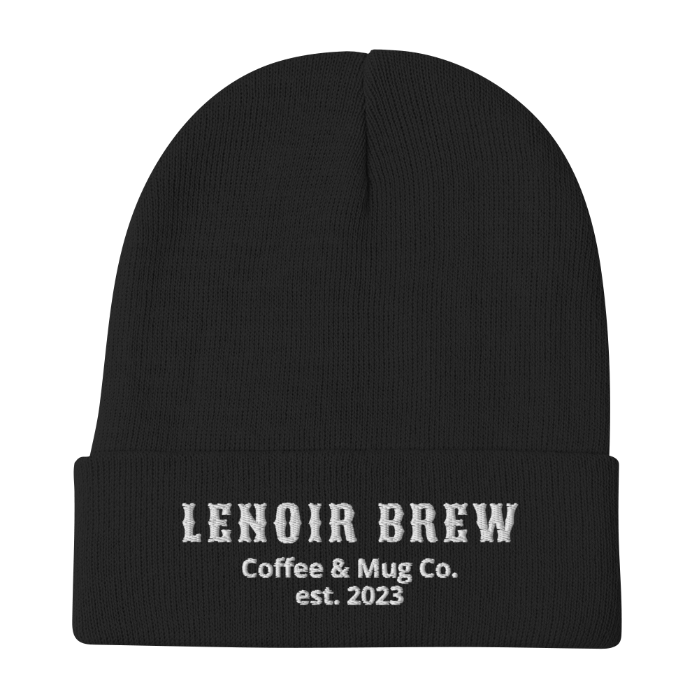 Lenoir Brew Embroidered Beanie