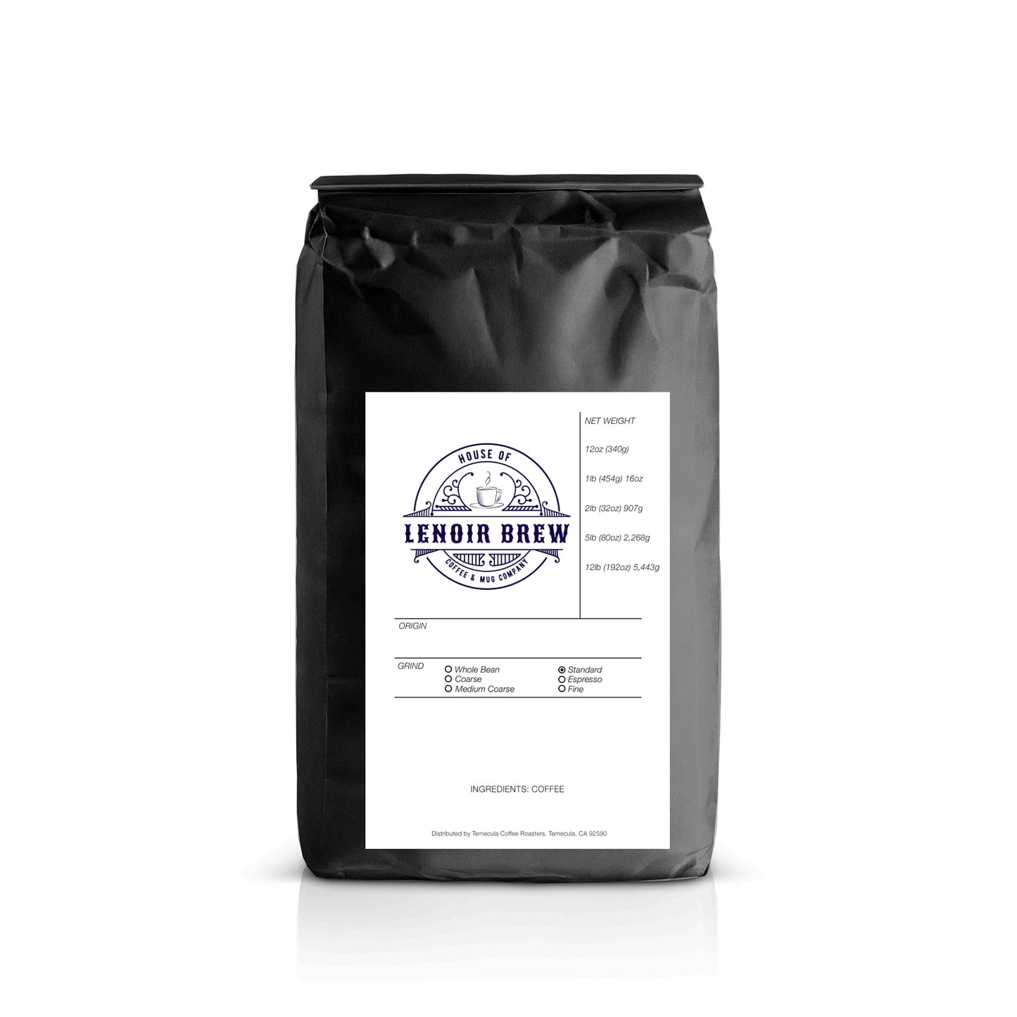 Lenoir Brew's Flavored Coffees Sample Pack