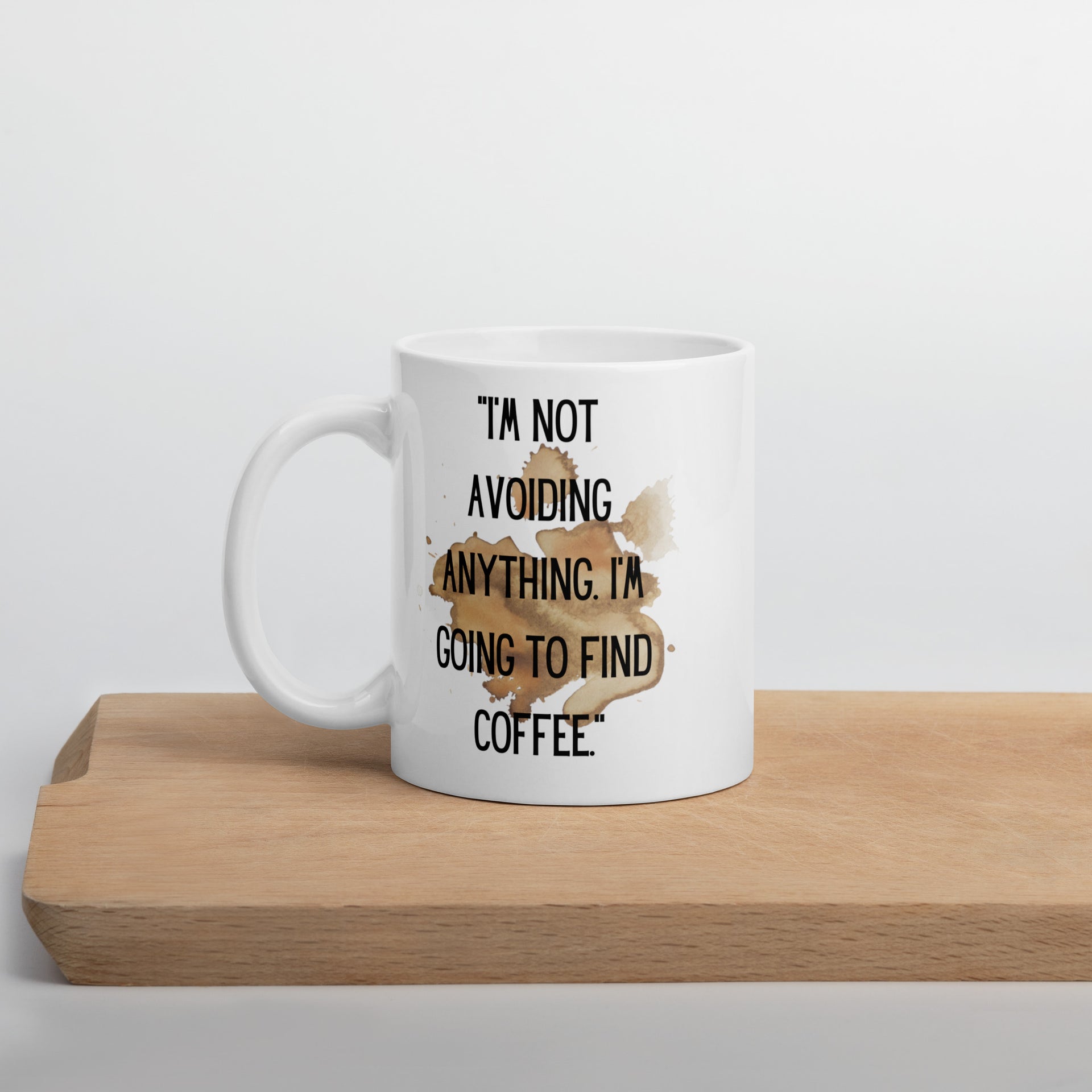 Not Quite Right Acrylic Coffee Mug